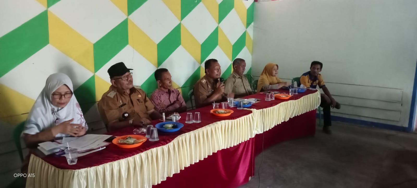 Rapat percepatan musim tanam di Kampung Kotagajah.